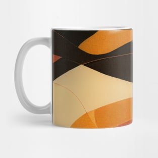 Earthy Abstract Modern Pattern Mug